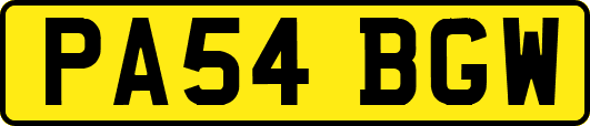PA54BGW