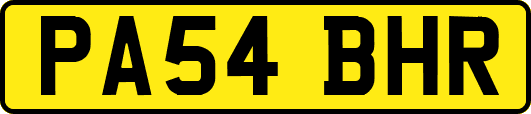 PA54BHR
