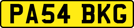 PA54BKG