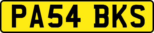 PA54BKS