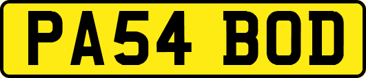 PA54BOD