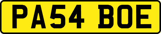 PA54BOE
