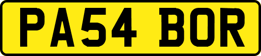 PA54BOR