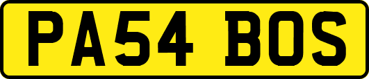 PA54BOS