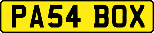 PA54BOX
