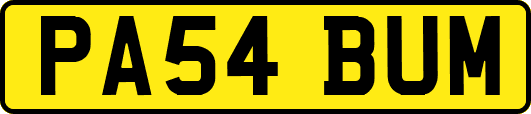 PA54BUM
