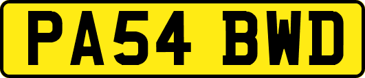 PA54BWD