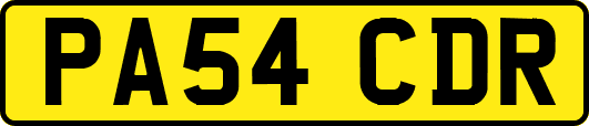 PA54CDR