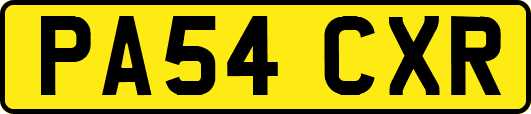 PA54CXR