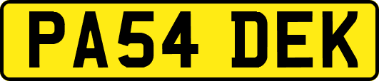 PA54DEK