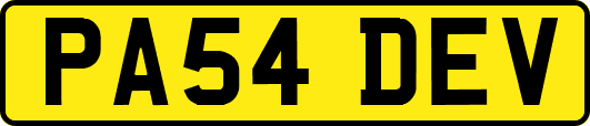 PA54DEV