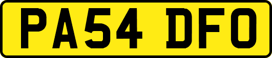 PA54DFO