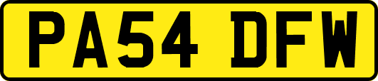 PA54DFW