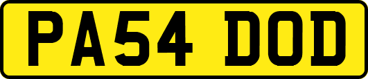 PA54DOD