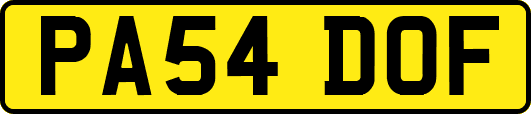 PA54DOF