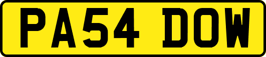 PA54DOW