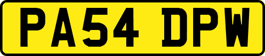 PA54DPW