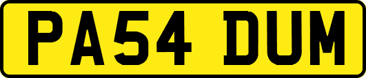 PA54DUM