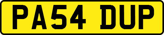 PA54DUP