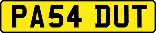 PA54DUT
