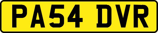 PA54DVR