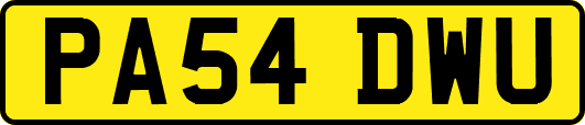 PA54DWU