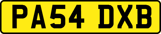 PA54DXB