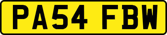 PA54FBW