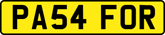 PA54FOR