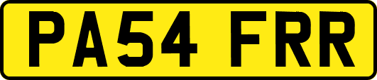 PA54FRR
