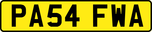 PA54FWA