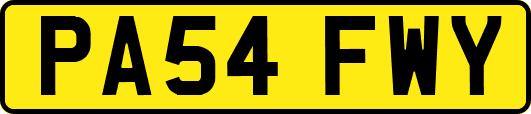 PA54FWY