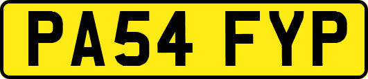 PA54FYP