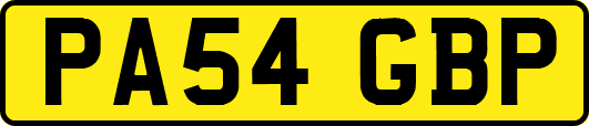 PA54GBP
