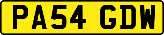 PA54GDW