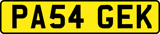PA54GEK