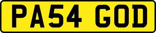 PA54GOD