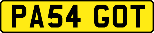 PA54GOT