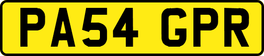 PA54GPR