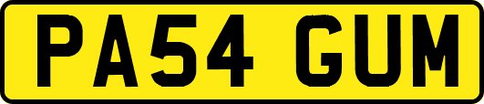 PA54GUM