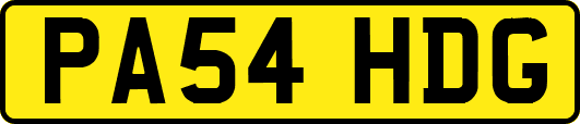 PA54HDG