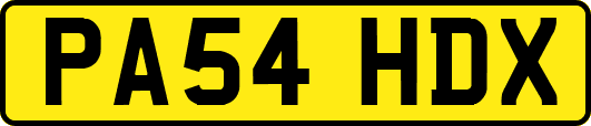 PA54HDX