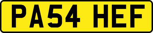 PA54HEF