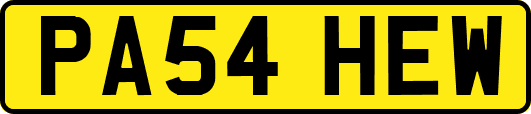 PA54HEW