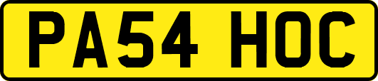 PA54HOC