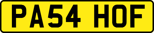 PA54HOF