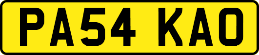 PA54KAO