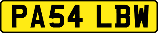 PA54LBW