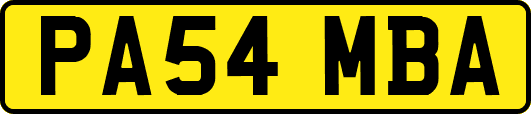 PA54MBA