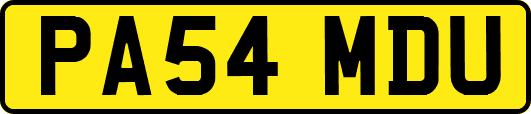 PA54MDU